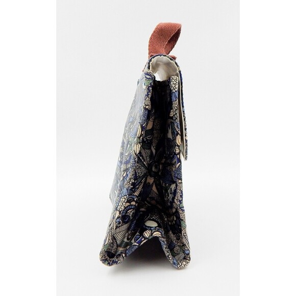 Sakroots Purse Lunch Box Flap Bag Blue Spirit Desert Insulated Mini Cooler Tote - Picture 2 of 12